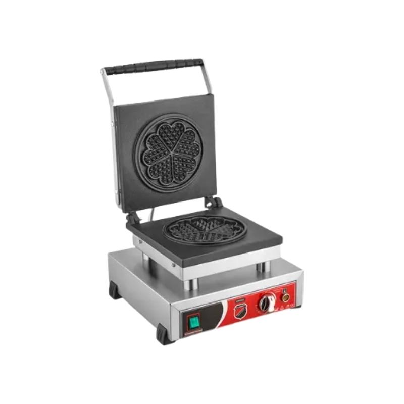 Işıkgaz Silverinox 2137 Tekli Çiçek Elektrikli Waffle Makinesi